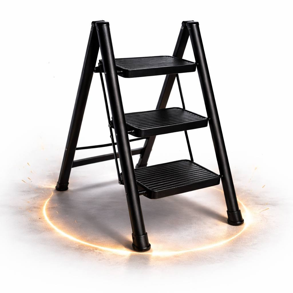 سلم منزلي قابل للطي 3 درجات – Bihart موديل YSL273

سلم عملي بثلاث درجات من Bihart بتصميم قابل للطي يساعدك على الوصول للأماكن المرتفعة داخل المنزل بسهولة، مع هيكل معدني متين ودرجات مانعة للانزلاق للاستخدام اليومي.

• تصميم عملي بثلاث درجات يساعدك على الوصول للأماكن المرتفعة بسهولة داخل المنزل.

• هيكل معدني قوي بطلاء أسود يمنح السلم مظهرًا أنيقًا ومتانة للاستخدام.

• درجات عريضة بسطح مخطط للمساعدة على ثبات القدم أثناء الاستخدام.

• قاعدة مزودة بأقدام سفلية لحماية الأرضية وزيادة الثبات.

• قابل للطي لتوفير المساحة وسهولة 
التخزين عند عدم الاستخدام.

• الابعاد: 77*39 سم

• العلامة التجارية: Bihart
• نوع المنتج: سلم منزلي
• عدد الدرجات: 3 درجات
• الموديل: YSL273
• الهيكل: معدن مطلي


**إذا كنت صاحب هذا الإعلان وتريد حذفه لأي سبب، رجاءا أرسل رسالة إلى الدعم الفني**