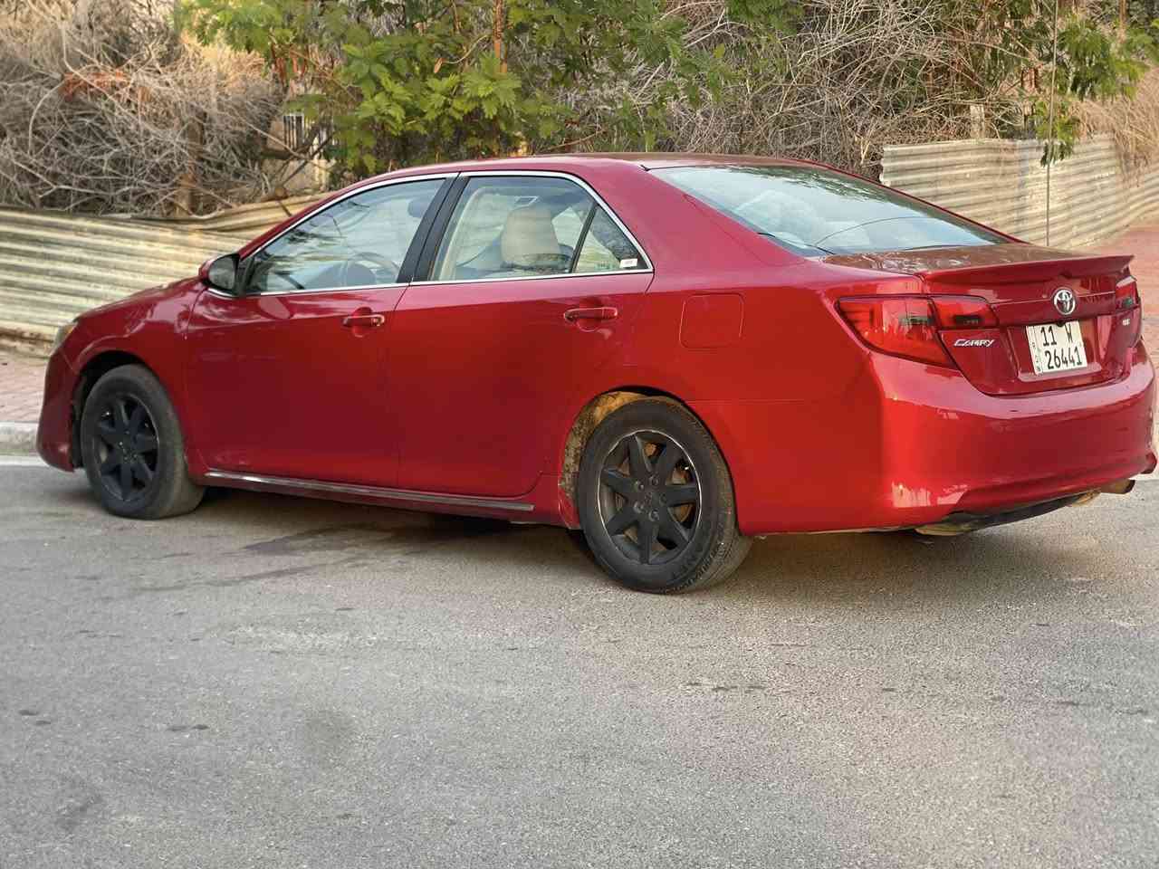 #السلام_عليكم
#للبيع 🚘

- تويوتا كامري TOYOTA CAMRE 2013
- رقم بغداد  
- السعر 126
المواصفات :-  
*  شاشه  حجم الكبير + كامرا  
* تحكم  ستيرن 
* كرسي كهرباء   
- صور حادث مرفقه 
- سونار للسياره مرفق 
- دواخل كفاله 
- مكان السياره بغداد   
- للاستفسار 
- ***********
