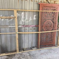 واجهة خشب • ١م٨٠×٣م • ميسان