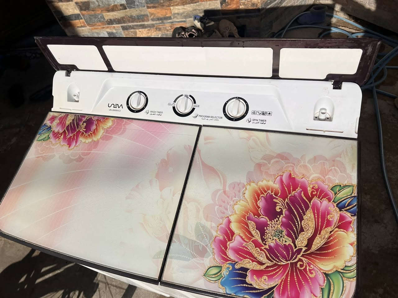 ‏غسالة للبيع حجم الكبير نظافتها 90% أبيع شرط الشغل مستعمل قليل سعر الغسالة85الف وبيها مجال شي قليل الاستفسار عن الاتصال على هذا الرقم ‎0773 420 5099
