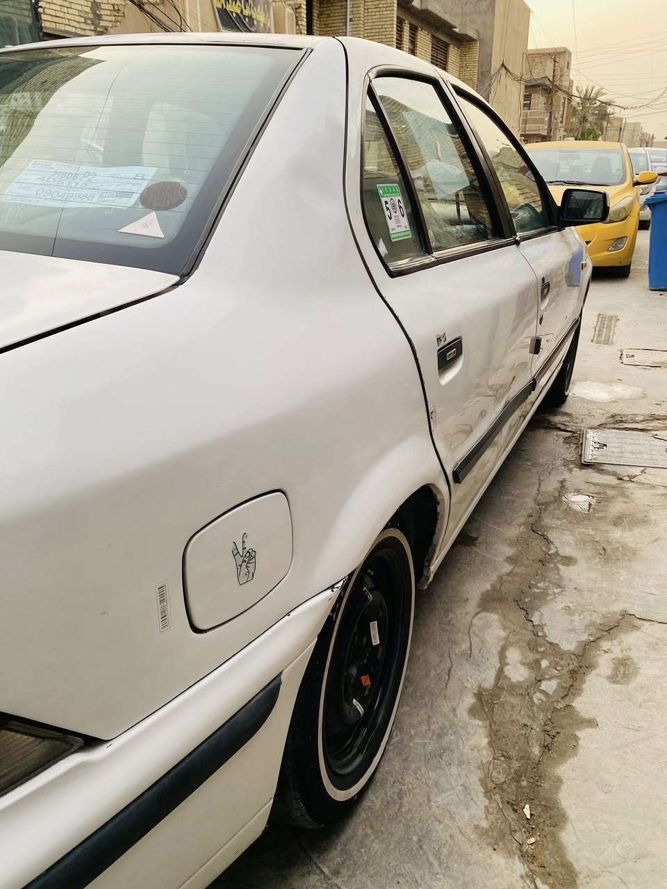 السلام عليكم سمند موديل 2010 رقم بغداد انكليزي السيارة كير ومكينة مكفول السيارة بيها جاملغ خلفي صبغ وطخة بسيطة بل جنطة معمرة جاهزه تخم تاير صدر خير من الله السعر 42 وبيها مجال مكاني بغداد سريع حي العامل ***********
