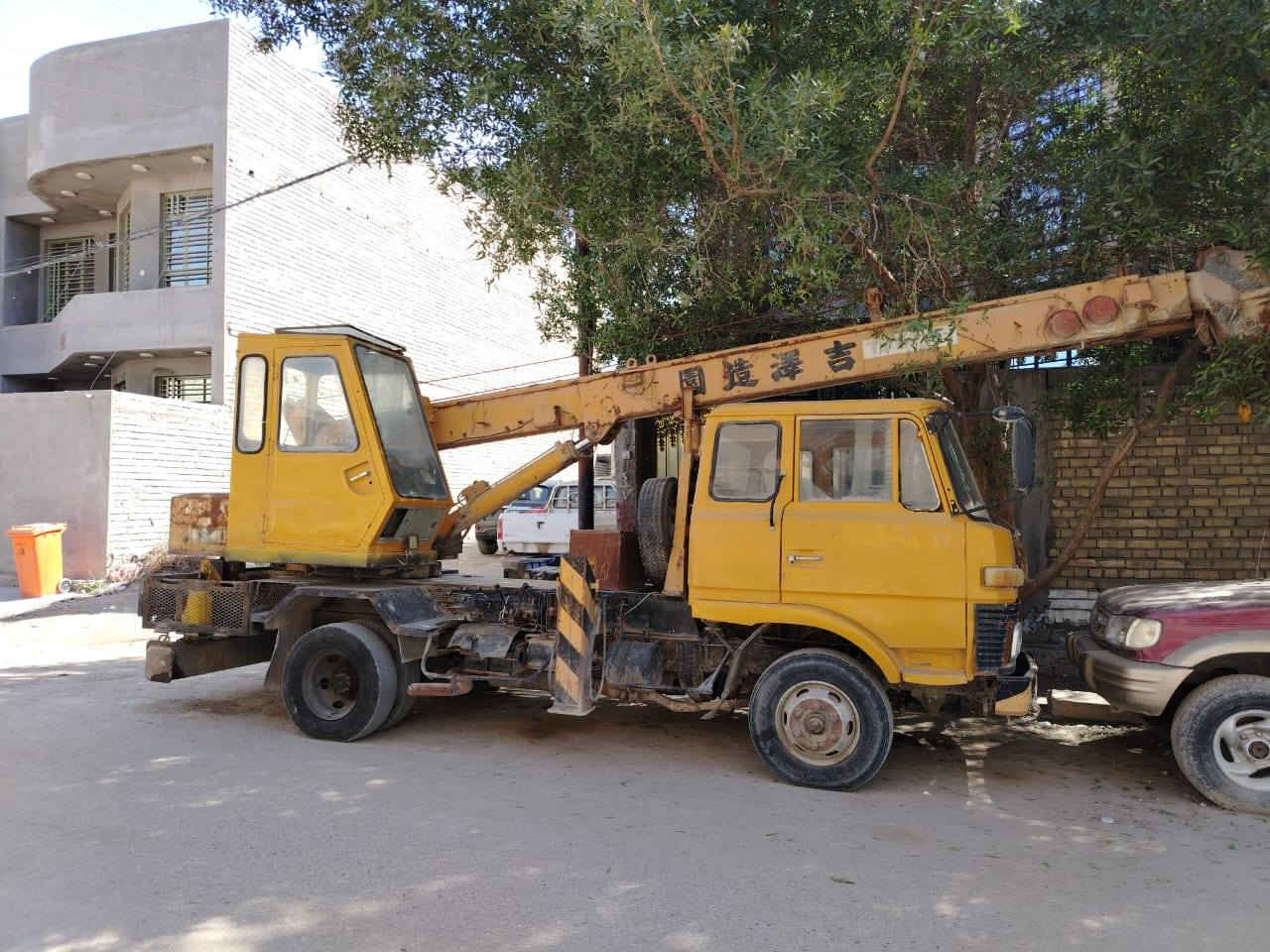 كرين 7طن تدانو 2سلايت
رقم بصرة الماني باسمي 
جاهز للعمل موديل 91
المكان بغداد 
الشراي يتصل ***********
