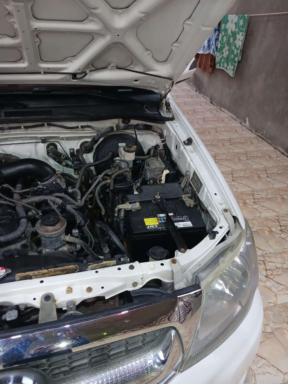 ياالله للبيع فلاونزه موديل 2011رقم ميسان تحويل ثاني يوم *********** مواصفات كير عادي مكفوله كفاله عامه ماعده الموشر بلصوره كويتي شاصي 19 قماره فابلون شركه مكينه مكفوله تخم تاير جديد حداديه 100% دوشمه ارضيه +دوشمه كشنات سياره جاهزه من الدعاميه للدعاميه 
البصره قضاء المدينه
