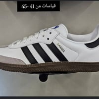 حذاء سامبا • سامبا رجالي • حذاء رجالي • شوز رجالي • حذاء أبيض أسود • ح...