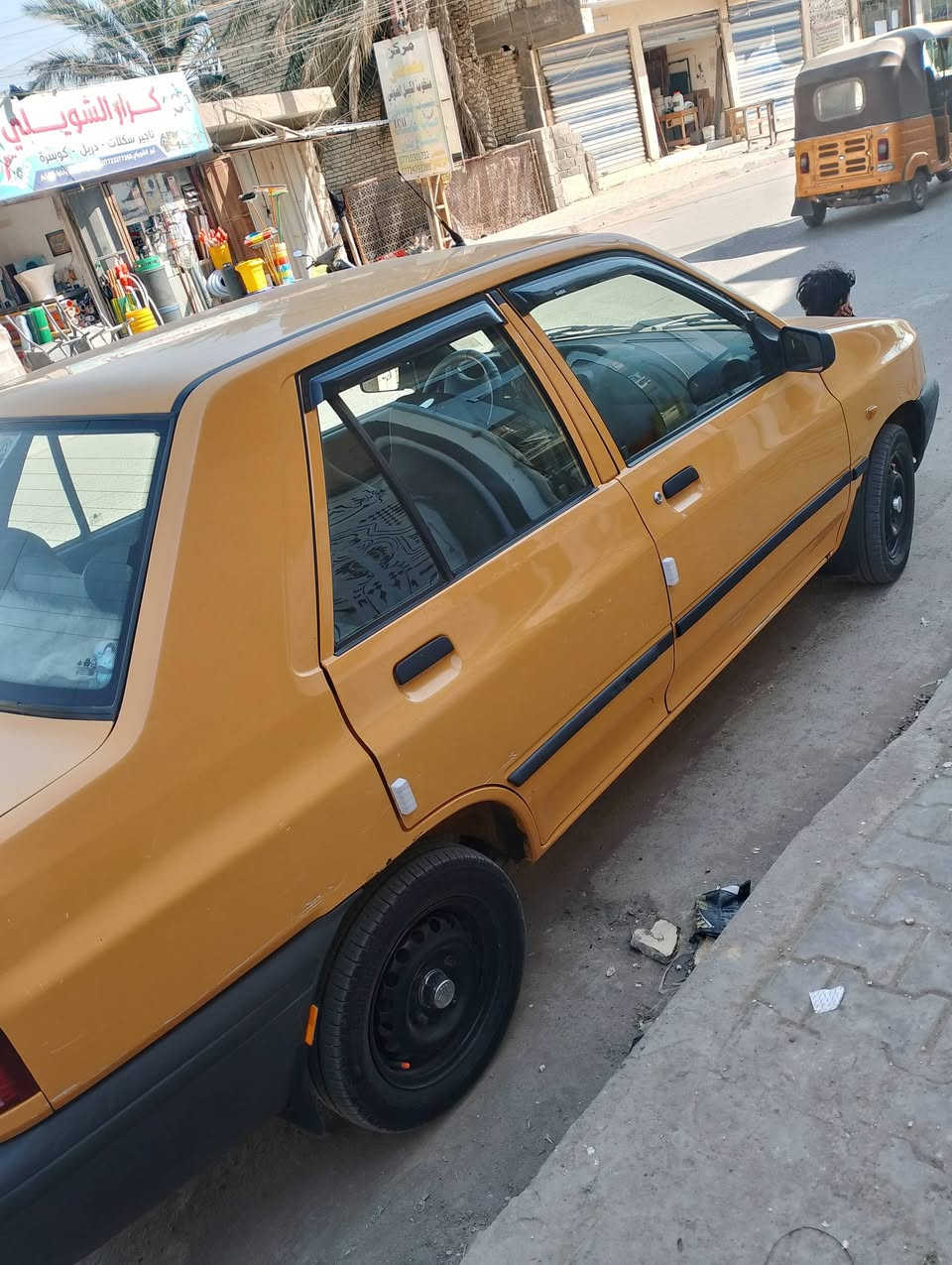 سلام عليكم سايبه لبيع موديل 2017مكينه كير مكفولات مصفره هيئه وغرامات بسمي تحويل ثاني  يوم سعر 48بيهه مجال حك الجيه مكان بغداد رقم ***********
