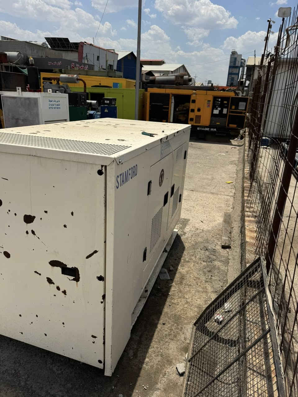 السلام عليكم ‏للبيع مولدة بيركز  ((( 80 KVA ))) إنكليزي أصلي
للتواصل ‏‭
‏‭0772 482 0237‬
عنوان / أربيل /صناعة الجنوبية /كراج الحاج الحاج وفاء
