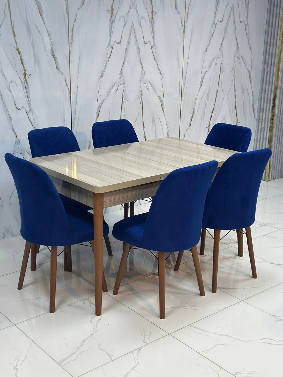 4 كرسي 70 في 110 ينفتح السلايد يصير 130 او 140 سم
السعر  190الف

ميز طعام ارجل خشب سطح خشب سلايد تركي

6 كرسي 80 في 130 ينفتح السلايد يصير 160 او 170 سم

السعر 250الف
للحجز والأستفسار التواصل مع الصفحة الرئيسية او الأتصال على الرقم التالي ***********واتساب
