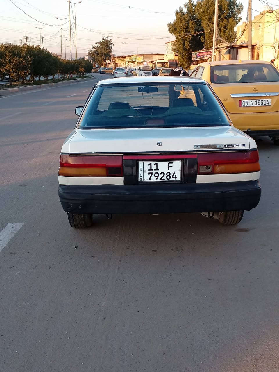 السلام عليكم. للبيع تيوتا ياباني موديل ٨٨
سياره بسمي
رقم بغداد 
بدون ضربه
كير مكينه على الفحص
كير اوتوماتيك بلادي
سياره جاهزه من كلشي 
مكاني بغداد قرب بوابه الكاظميه
السعر ٣٢ او بيهة مجال شويه 
الاتصال ***********
