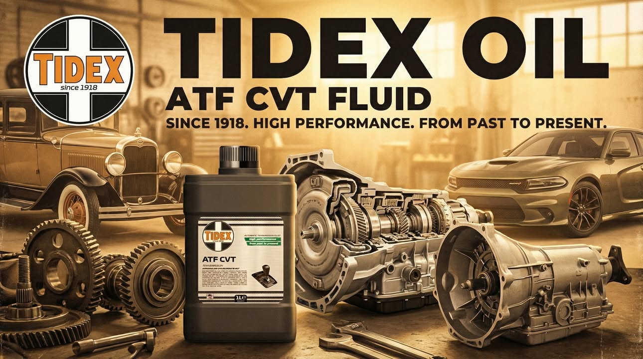 TIDEX ATF CVT – Advanced Protection for Modern Transmissions

Engineered with premium synthetic technology, TIDEX ATF CVT ensures smooth acceleration, maximum efficiency, and superior wear protection for continuously variable transmissions.

✔ Excellent thermal stability
✔ Outstanding anti-wear performance
✔ Smooth and silent shifting
✔ Extended transmission life

Trust TIDEX Oil for reliability, performance, and long-lasting protection.

Drive Smooth. Drive Strong. Drive with TIDEX.


**إذا كنت صاحب هذا الإعلان وتريد حذفه لأي سبب، رجاءا أرسل رسالة إلى الدعم الفني**