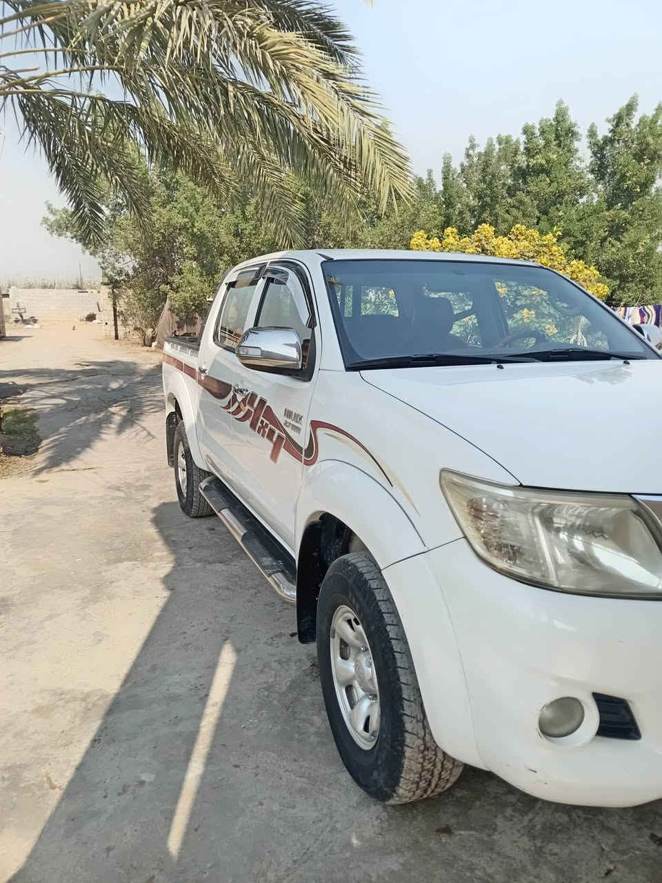 السلام عليكم سياره فور ويل موديل ٢٠١٣ رقم أربيل مكفوله كفاله عامه محرك مامفتوح المكان واسط العزيزية السعر ٢٠٥ ورقه وبيها مجال الاتصال على الرقم ***********
