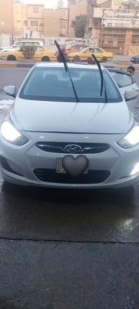 اكسنت 2014 خليجي ماشيه 285 الف سيارة كامل مواصفات فتحه سقف دسك4 ويل كا...