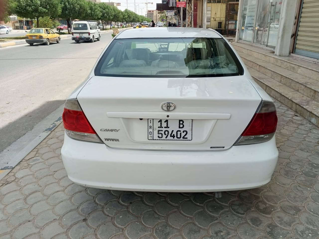 السلام عليكم كامري موديل 2006 وارد امريكي مكينه 2400 مواصفات شاشه تحكم ستيرن كشن كهربائية تبريد ثلج حداديه خلفي امامي جديده كهربائية فول شغال تخم تاير رقم نكليزي ابسمي تحويل مباشر سعر 83 وبيه مجال بسيط العنوان كربلاء سياره بيه صبغ قطعتين ***********
