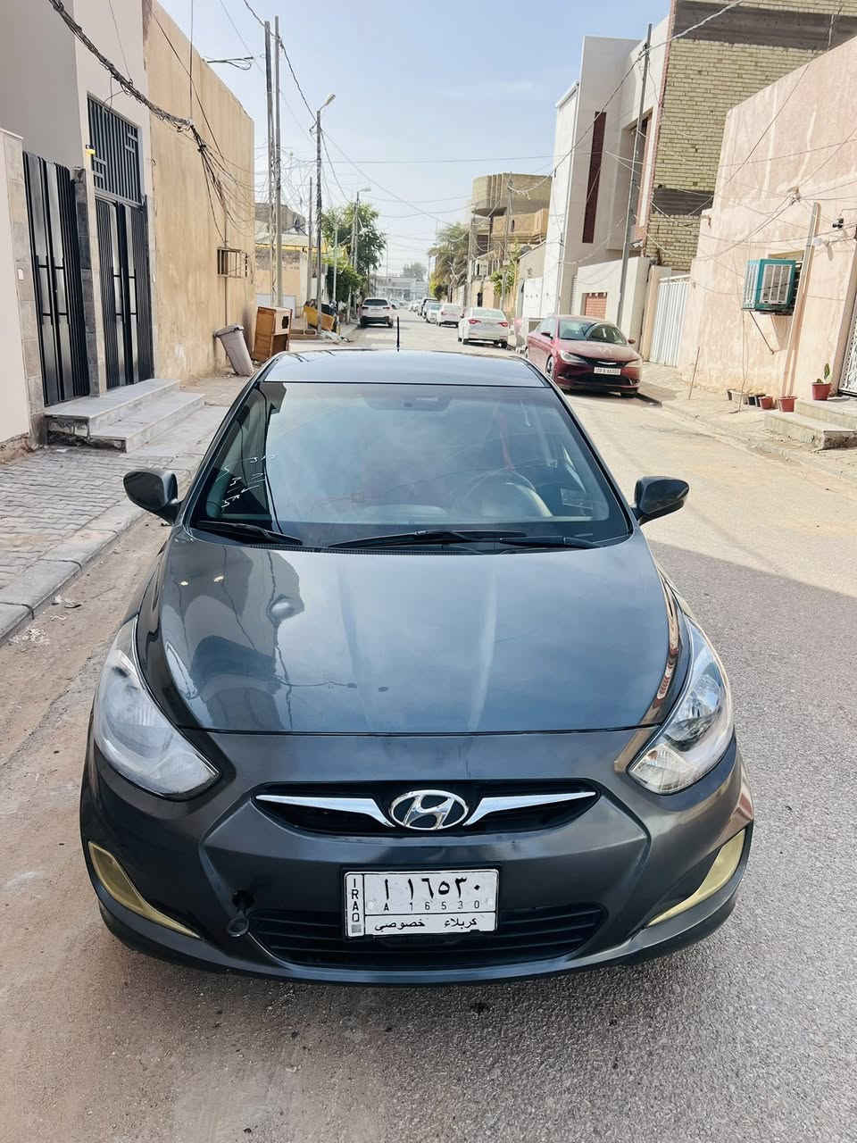 السلام عليكم
البيع اكسنت 2012 محرك1600 جديد
وارد امريكي رقم كربلاء بسمي
بيه قطعتين صبغ وطعتين كلير
شاصي امامي بي تعديل بصيط
السياره جديده كامر شاشه تبريد جاهزه من كلشي اي نقص مابيه السعر 74 بيع فقط 
مكاني النجف قريب مطعم الخيمه ***********
