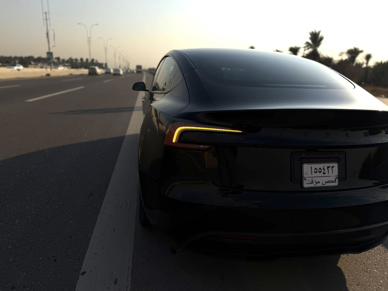 السلام عليكم
Tesla Model 3 Black Edition Standard Plus

موديل 2024 

السعر 210$

سياره فحص مؤقت يعني اي محافضه تترقم

السيارة اون لاين

الحادث قطعتين باب السايق والخلفه

البوب اصليات اخذتهن وصبغتهن توحيد لون + اكو صبغ جوه القفل مال باب

• تقطع بالشحنة 450 كم

• سقف بانوراما زجاج

• شاشة كبيرة اماميه + شاشة صغيره خلفيه

• كاميرا خلفية

• حساسات خلفية

• كاميرا امامية

• حساسات اماميه

• كاميرا جانبيه 

• تدفئه مقود 

• كراسي كهرباء

• كراسي تدفئه +  تبريد 

• غرفة جلد مميزة لون أسود 

• رادار امامي

• رادار خلفي

• رادار جانبي

• مانع تصادم

• محدد مسار

• كاميرات عدد 8 

• حساسات جانبيه

• مثبت سرعة

• كاميرات محيطيه 360° 

• تحكم بالسياره عن طريق الشاشة

• نظام قيادة آلية Auto Pilot

• عداد ديجيتال

• اضائه على مدار السياره RGB

• نظام (RCTA) للتنبيه عند الرجوع للخلف

• نظام (RSA) لكشف لافتات السرعه للطريق

• نظام (PSC) الرادار الذكي لمنع الاصطدام 

• نظام (LTA) لتحديد المسار على الطريق

• تشغيل عن بعد بل تطبيق 

• اوتو بارك

تفاصيل التسلا الباقي معروف 

للأستفسار الاتصال

***********
