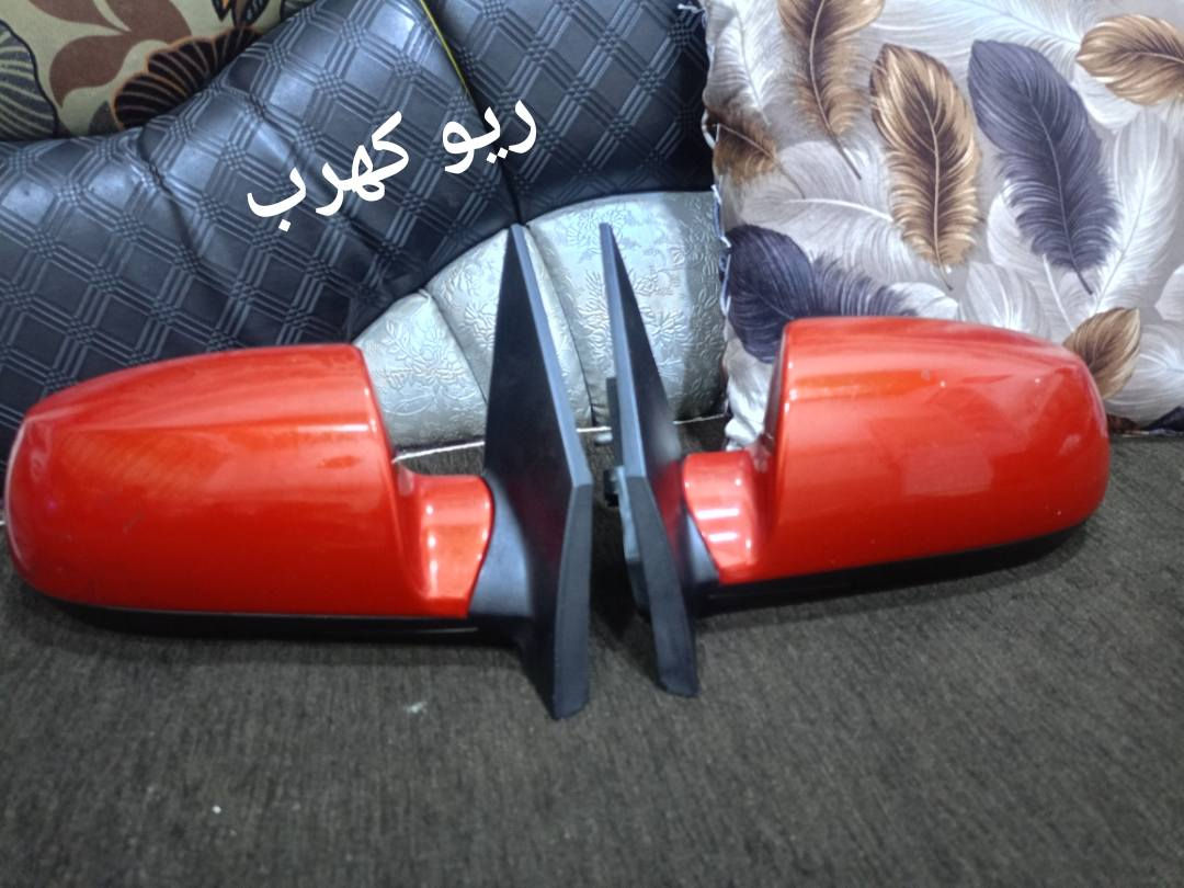 مرايات مشكل حاويه 
الزرك شفط 
الحمر كهرب 
تكات اثنين ريو وحده شفط والثانيه كهرب جه السايق سلفر 
زوج سلفر النترا 
تكه يمين النترا ام الاشاره 
زوجين مال اكسنت سلفر واسود 
بكلايت ريو جنطه 
***********
