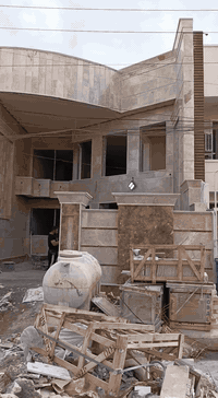 تغليف واجهيات مرمر كادر قاسم المصلاوي حالين متفرغ ***********/ ***********
