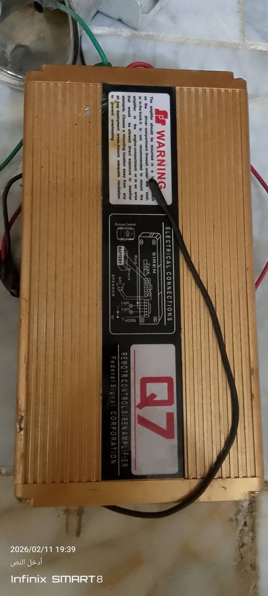 السلام عليكم سماعات امريكيه مع جهاز شرط الشغل السعر 125مكان بغداد الحسينيه ***********
