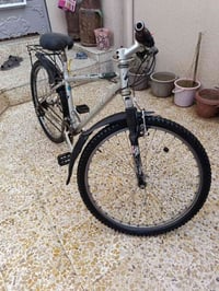 بايسكل جبلي • تايرات جديدة • دبل گير