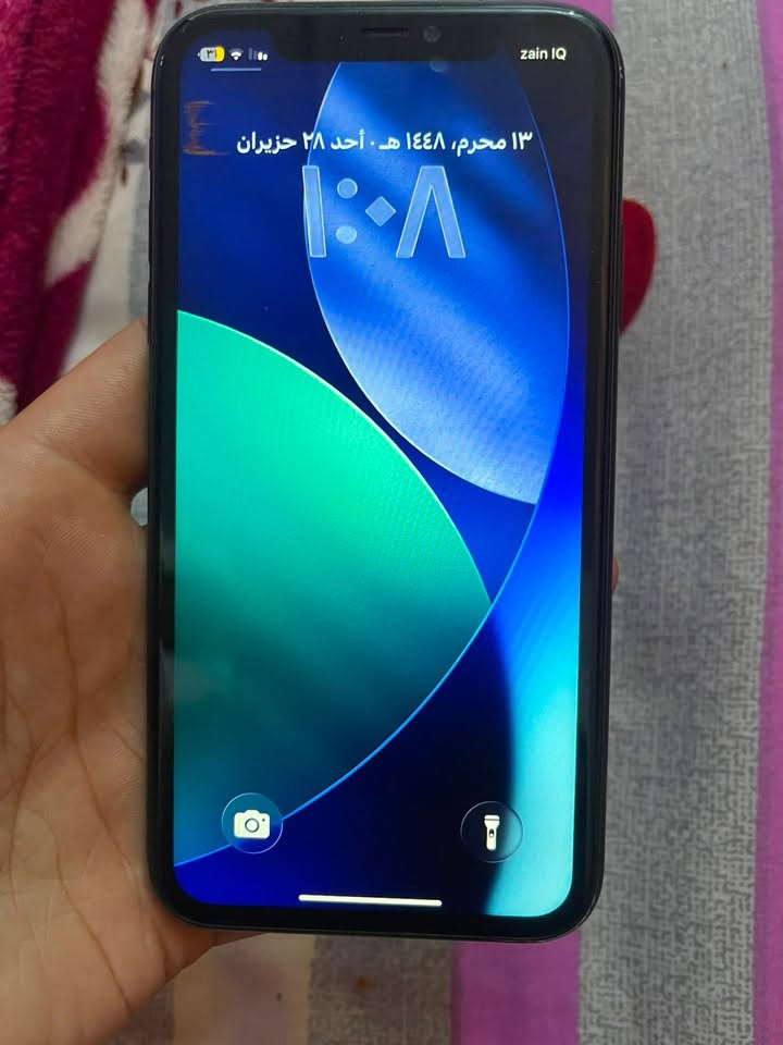 ايفون ١١ عادي ١٢٨ بطاريه ٨٢ جهاز فقط فطور مامبدل كل قطعه افحص وين متريد سعره ١٥٠ الف ***********
