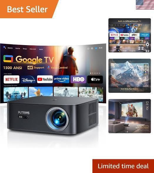 زودًا بجهاز Google TV Stick، مما يتيح لك الوصول بنقرة واحدة إلى تطبيقات البث الشهيرة مثل Disney+ وYouTube وPrime Video وESPN وغيرها. على عكس أجهزة العرض الأخرى غير المصرح بها التي تعمل بنظام Android TV، لا يفرض جهاز العرض الذكي K12 أي قيود على التطبيقات أو متطلبات إصدار معقدة. بمقارنة صفحة التطبيقات المدمجة، ستلاحظ الاختلافات بسهولة. لن تحتاج بعد الآن إلى شراء جهاز بث تلفزيوني منفصل، حيث يتم تحديث جهاز البث المدمج بدقة 4K بانتظام لضمان حصولك على أحدث الميزات، مما يعزز الأمان والاستقرار.
💎[مساعد جوجل الصوتي] مع مساعد جوجل الصوتي، يمكنك استخدام البحث الصوتي في وضع GTV بالضغط المطوّل على زر التحكم الصوتي لإعطاء أوامر مثل "افتح Disney+"، "شغّل فيلم Inside Out 2"، "ما هو الطقس؟" أو "ارفع مستوى الصوت". يُسهّل عليك هذا الأمر عناء البحث باستخدام أزرار جهاز التحكم عن بُعد، خاصةً عندما تكون مسترخيًا على الأريكة. هناك المزيد من الإعدادات والميزات التي يمكنك استكشافها على صفحة GTV!
💎[سطوع فائق ودقة 1080P أصلية، يدعم دقة 4K] سطوع أعلى من أجهزة العرض التقليدية بدقة 1080P. ليس فقط للاستخدام الليلي، استمتع بصور واضحة حتى في الإضاءة المحيطة. سواء كنت بحاجة إلى جهاز عرض لمشاهدة الأفلام أو العروض التقديمية والاجتماعات، فإن جهاز عرض الأفلام K12 هو الخيار الأمثل. تضمن العدسات الزجاجية الدقيقة توزيعًا متساويًا للصورة، مما يزيل تشويش الحواف ويعزز الوضوح وغنى الألوان. مثالي للاستخدام الداخلي والخارجي. (ملاحظة: سيتم عرض مقاطع الفيديو المصنفة بدقة 4K بدقة أصلية 1080P، ويُشار إليها غالبًا باسم "يدعم دقة 4K").
💎[ضبط تلقائي للتركيز، تصحيح تلقائي للتشوه، تكبير/تصغير من 50% إلى 100%] يرتقي جهاز العرض المنزلي K12 بمستوى الراحة إلى آفاق جديدة بفضل خاصية الضبط التلقائي للشاشة. استمتع بشاشة عرض بحجم 120 بوصة من مسافة عرض لا تتجاوز 11 قدمًا. تمتع بميزات عملية مثل التكبير/التصغير من 50% إلى 100%، ونسب عرض 4:3 و16:9، ومؤقت النوم، وإعدادات قابلة للتخصيص للسطوع والتباين وغيرها لتخصيص تجربة المشاهدة. في دقائق معدودة، سواء كنت في غرفة المعيشة، أو غرفة النوم، أو الحديقة الخلفية، أو المدرسة، أو قاعة الاجتماعات، أو حتى في حفلة، يصبح إعداده في غاية السهولة! لم يكن تنظيم الحفلات بهذه السهولة من قبل!
💎[واي فاي 6 وبلوتوث 5.2] استمتع بعرض شاشة هاتفك بسلاسة على جهاز العرض الخاص بنا بفضل تقنية واي فاي 6، التي تدعم AirPlay (لنظام iOS) وMiracast (لنظامي Android وWindows). استرجع لحظاتك العائلية المميزة من خلال مشاركة الصور والفيديوهات على الشاشة الكبيرة. يتميز جهاز K12 أيضًا بمكبرات صوت مدمجة عالية الأداء وتقنية بلوتوث 5.2 لتسهيل توصيله بنظام الصوت لديك. بالإضافة إلى ذلك، تعمل وظيفة HDMI ARC على تبسيط عملية توصيل مكبر الصوت الخاص بك دون الحاجة إلى كابلات صوت إضافية، مما يُحسّن تجربة الصوت والصورة بشكل عام.
💎[توافق واسع يلبي احتياجات العرض المتعددة] يدعم جهاز عرض التلفزيون K12 التثبيت على السقف، أو على سطح الطاولة، أو على حامل ثلاثي القوائم، أو على الحائط بفضل أربعة ثقوب لولبية M5 في الأسفل. مزود بمنفذ HDMI ARC، ومنفذ USB، ومنفذ صوت 3.5 ملم، مما يتيح توصيله بسهولة بهاتفك، أو حاسوبك المحمول، أو جهاز PS5، أو جهاز Switch، وغيرها. يُعد هذا الجهاز هدية مثالية لأعياد الميلاد، أو عيد الميلاد المجيد، أو احتفالات رأس السنة!
❤️️[تجربة تسوق خالية من القلق مع خدمة ما بعد البيع الموثوقة] لا داعي للقلق بشأن عمر المصباح، فشركة PUTRIMS توفر دعمًا فنيًا على مدار الساعة طوال أيام الأسبوع، وضمان استرداد الأموال لمدة عامين، وتغطية إصلاح لمدة 3 سنوات، ودعمًا فنيًا مدى الحياة لضمان حصولك على أفضل خدمة. يُرجى الرجوع إلى دليل البدء السريع المرفق للوصول إلى مقاطع الفيديو التعليمية ودليل المستخدم المفصل. لا تتردد في التواصل معنا للحصول على أي مساعدة إضافية - فنحن هنا لخدمتك!
🚩 ملاحظة: يعمل جهاز GTV كمصدر إشارة مستقل. في حال واجهت أي مشاكل أثناء استخدام GTV، حاول استعادة إعدادات المصنع من خلال قائمة "الإعدادات" ← "النظام" في جهاز العرض، ثم أعد إقران جهاز التحكم عن بُعد. إذا لاحظت تأخيرًا في استجابة مكبر الصوت بتقنية البلوتوث أثناء استخدام GTV، فتأكد من توصيل مكبر الصوت عبر إعدادات البلوتوث في GTV، وليس من خلال إعدادات الشاشة الرئيسية في جهاز العرض. بالإضافة إلى ذلك، قد ينخفض ​​مستوى الصوت في بعض مكبرات الصوت بعد التوصيل. لحل هذه المشكلة، يُرجى ضبط مستوى الصوت في كلٍ من واجهة جهاز العرض الرئيسية وواجهة GTV.
 سعر 150قفل الاستفسار واتساب ***********
