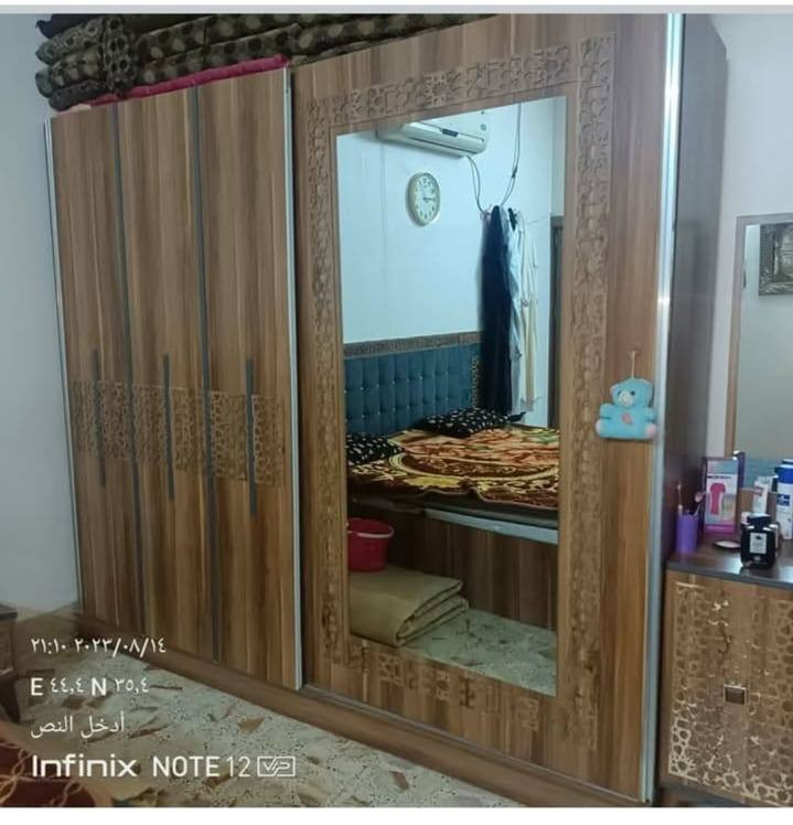 سلام عليكم غرفت نوم للبيع نضيف حيل السعر 475 وبيه مجال للاستفسار هاذ رقم 
***********خابر تدلل
