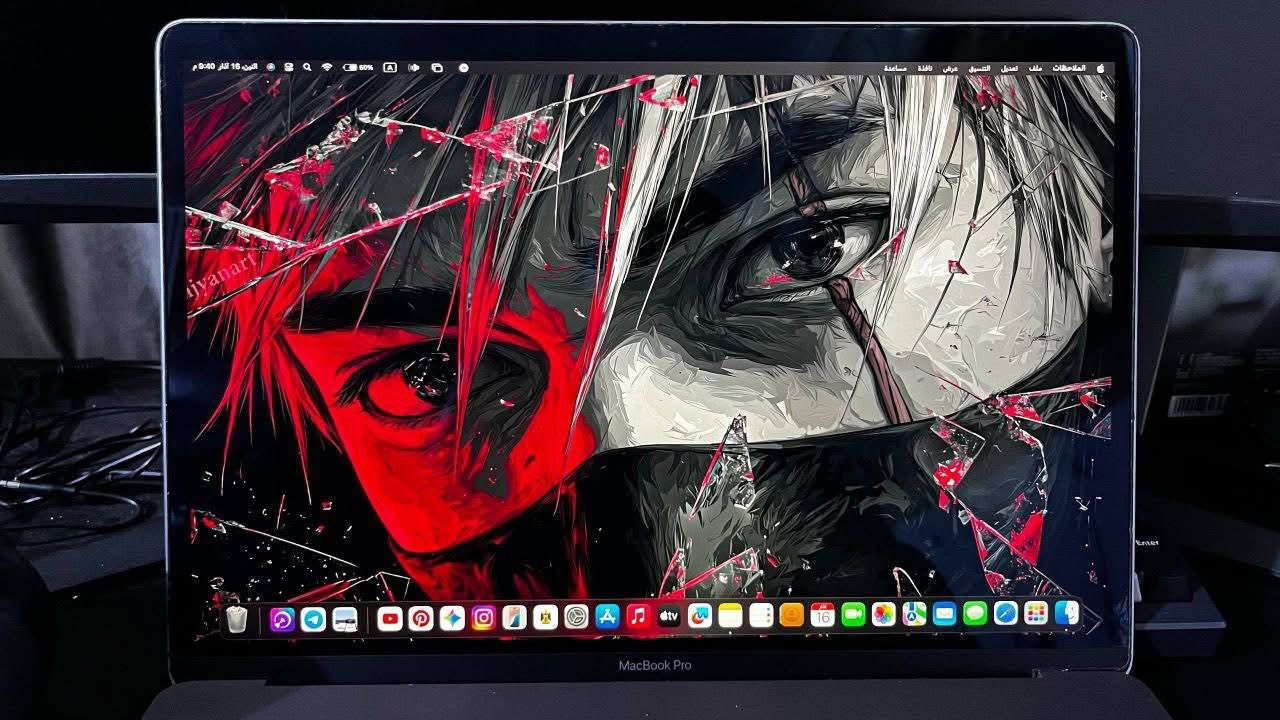 Mac Book pro 2018
المواصفات:

* الشاشة: Retina عالية الدقة
    
    * 15 إنج: 2880×1800
* المعالج:
    * 
    * 15 إنج: Intel Core i7 أو i9 سداسي النواة
* الرام: 8GB / 16GB / 32GB DDR4 (حسب النسخة)
* التخزين: SSD من 256GB إلى 4TB
* كرت الشاشة:
    *)
    * AMD Radeon Pro 555X أو 560X مع Intel UHD 630 (15 إنج)
* Touch Bar مع Touch ID
* 4 منافذ Thunderbolt 3 (USB-C)
* Wi-Fi 802.11ac
* Bluetooth 5.0
* كاميرا FaceTime HD 720p
* بطارية تدوم حتى 10 ساعات تقريبًا
* نظام التشغيل: يدعم إصدارات حديثة من macOS
* اللون: فضي أو رمادي فلكي (Space Gray)  

المميزات

* شاشة Retina بألوان P3 وتقنية True Tone.
* أداء قوي للمونتاج، البرمجة، التصميم والأعمال المكتبية.
* هيكل ألمنيوم فاخر وخفيف.
* بصمة Touch ID.
* صوت ستيريو عالي الجودة


**إذا كنت صاحب هذا الإعلان وتريد حذفه لأي سبب، رجاءا أرسل رسالة إلى الدعم الفني**