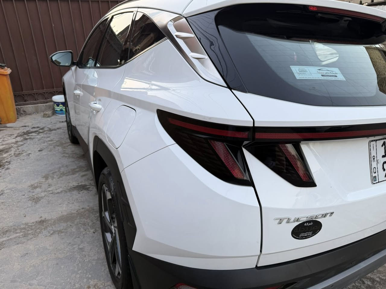 هونداي توسان 2023 خليجيه 

السعر 187  بيها مجال قليل 

((رقم بغداد جديد باسمي))

مواصفاتها: 

حساسات امامية

حساسات خلفية

سايد بريك بصمة

بردات ابواب خلفية بلادية 

صندوق كهرباء 

ويل حجم 19

شاشه كامره خلفيه

لايت زنون مع عدسه دوارة

شاشه عدادات ذكية 

كراسي ثنين كهرباء 

مراية شفط

اشاير في المراية

دخول ذكي

بصمات ٢

لد نهاري

لد خلفي

محرك ٢٠٠٠ دوش

شاحن واير ليس
تبريد قطعتين

تحكمات ستيرن

الاتصال ***********
