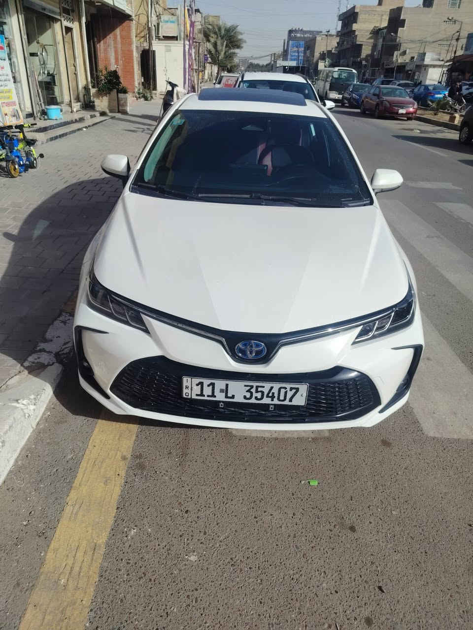 سلام عليكم كورلا موديل 2024 هايبرد ماشيه 17 مكفوله من الصبغ بيها 3رصعات بارد بسيط السياره حلوه وجديده السعر 142 وبيها مجال بسيط 
مكاني حي القاهرة قرب سوق علي النعمه 

‭0770 077 1208‬ للاتصال
