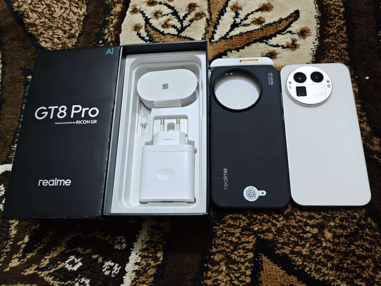 ريلمي جي تي 8 پرو
زيرو ، يعني ما مشتغل
مجرد مفتوح من الكرتون
كامل الملحقات
الذاكرة 512
الرام 16
الشاشة أمولد
يدعم الشحن السريع بقوة 120 واط
للبيع بـ مليون و 150
أو للمراوس
مكاني بغداد
رقم الهاتف
***********
