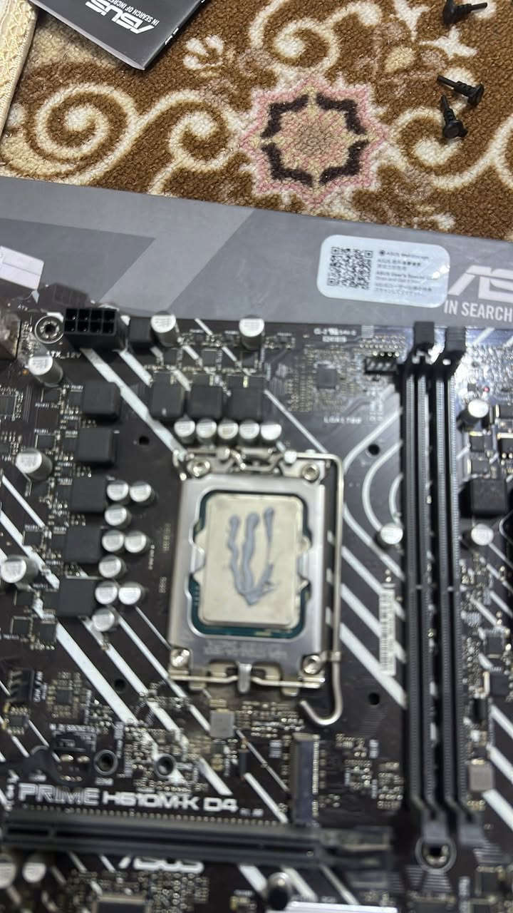 سلام عليكم بيع فقط كامل
معالج i3-12100 مع كرت شاشة مدمج 

رامات 8*2 

مذبورد h610 اسوس برايم 

بور سبلاي 450 واط 

سعرهن 350 قفل قفل قفل 

مكاني نجف كوفة توصيل موجود 

سبب البيع طورت التجميعة


**إذا كنت صاحب هذا الإعلان وتريد حذفه لأي سبب، رجاءا أرسل رسالة إلى الدعم الفني**