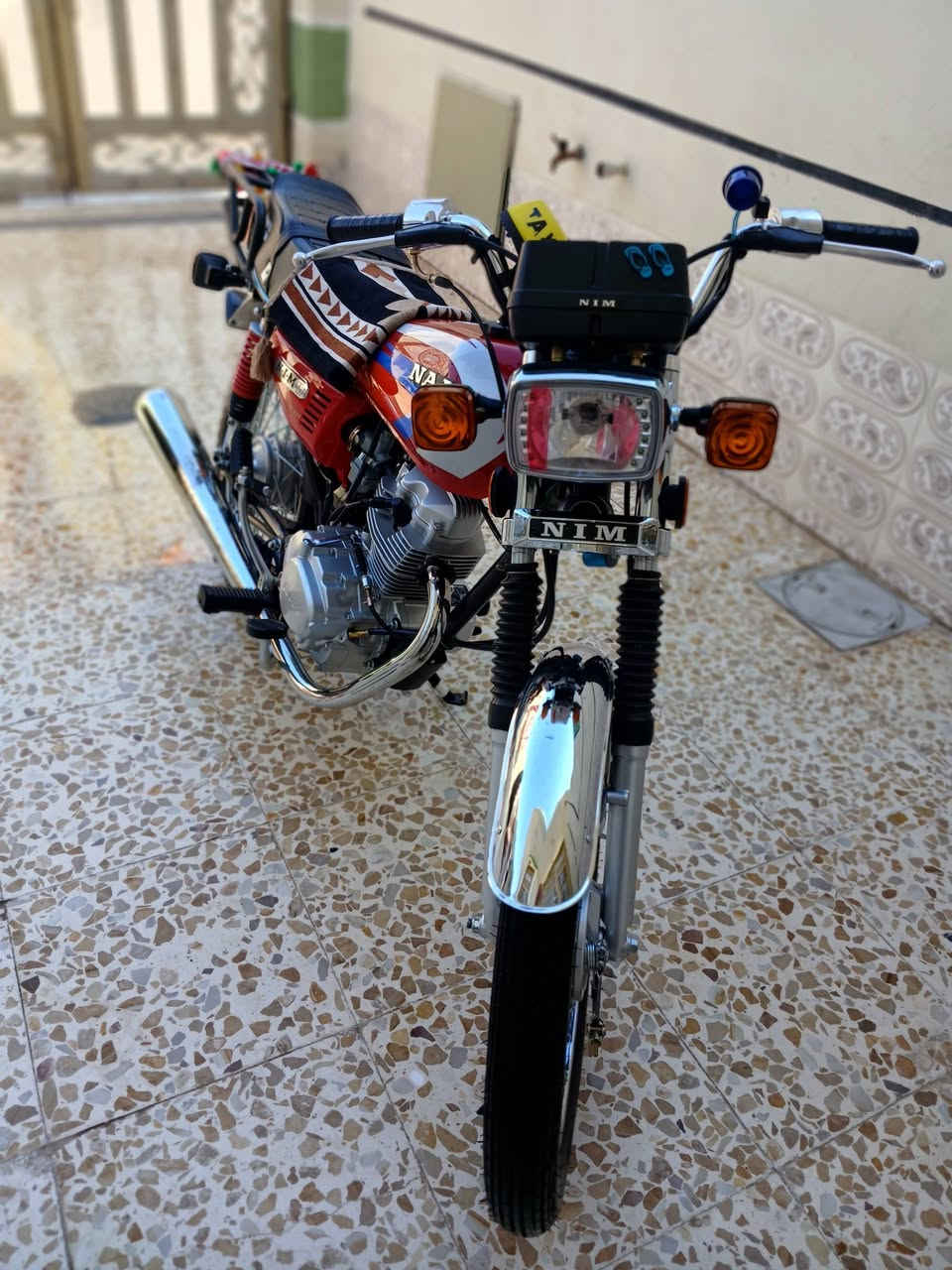 سلام وعليكم
دراجه للبيع نامه 2026اوراق كامله 
السعر 700بيه مجال
المكان ديالى بلدروز
الرقم .***********
