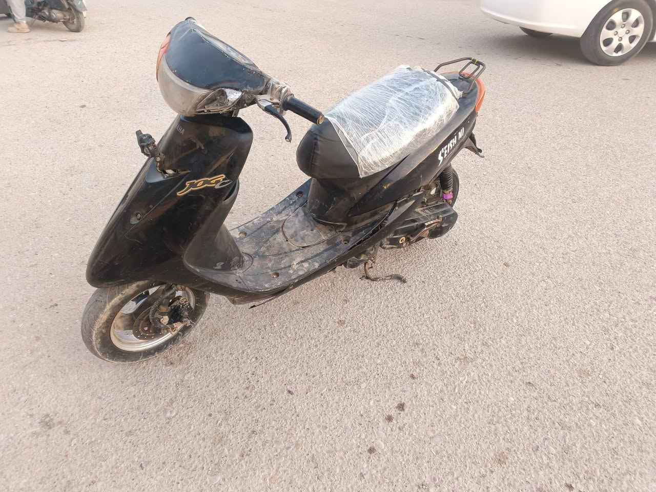 دراجة عصفورية ياماها ياباني تجفيت جديد شغاله كهربائيات نكرة سلف وهندر سعرهة 180الشراي يتصل *********** مكاني ديالى
