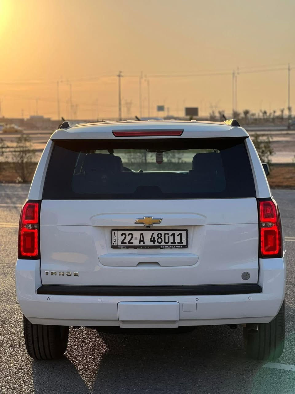 السلام عليكم تاهو موديل 2015 خليجي وكالة منصور رقم اربيل الجديد مواصفات LT1 فول ما عده البصمه فتحه سقف كشنات جلد كشنات كهرباء كشن رجاج حساس امامي خلفي قاصه ماشيه 129 KM جاهزه السياره من كلشي  تخم تاير برجستون السياره جديده 
السعر 320
العنوان البصره 
رقم الموبايل ***********
