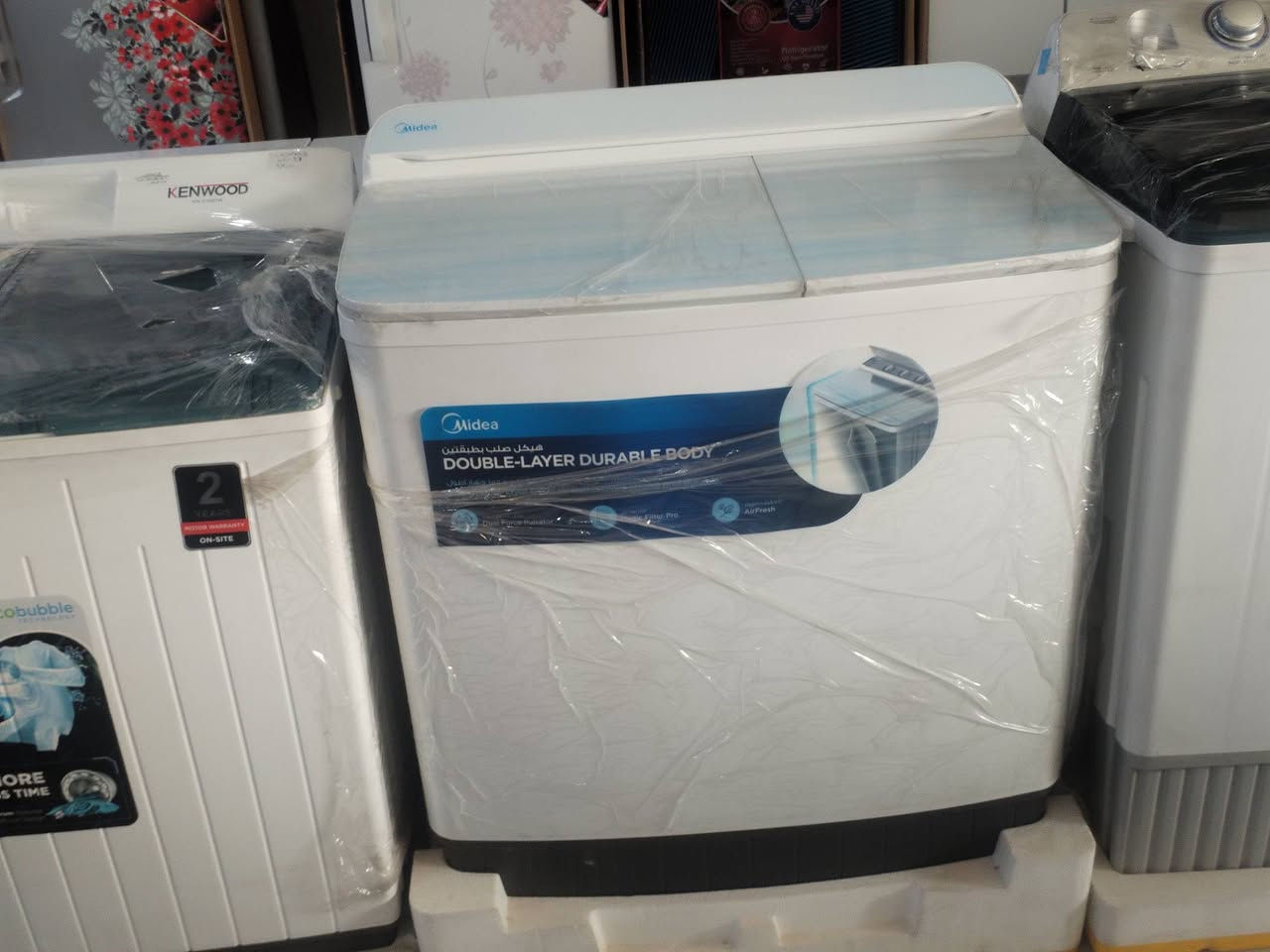 يتوفر لدينا غسالات عاديه و اتوماتيك وغسالات صحون مختلف الماركات والأحجام كما موضح في الصور نقدا وبالتقسيط 
#جمعية
#للبيع بالتقسيط


**إذا كنت صاحب هذا الإعلان وتريد حذفه لأي سبب، رجاءا أرسل رسالة إلى الدعم الفني**