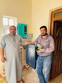 ✅ بفضل الله تم تنصيب منظومة لمنزل السيد #علي #خلف #الگنيبص 12 نهاري و ...