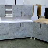 كاونتر MDF • مترين • سنك ١٫٢٠م مرمر