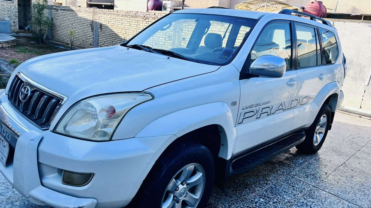 برادو 2008 رقم بابل مميز موجوده في النجف باسمنا  ٦ سلندر مكينة وكير وتبريد ثلج اسبير تعليك دبل تانكي فتحه سقف كراسي جلد فور ويل شاشة كامرة  بيها البنيد فقط فتح بدون تبديل ولا بارد بسيط في مكانين  لتواصل والتفاصيل اكثر مراوس او بيع ***********
