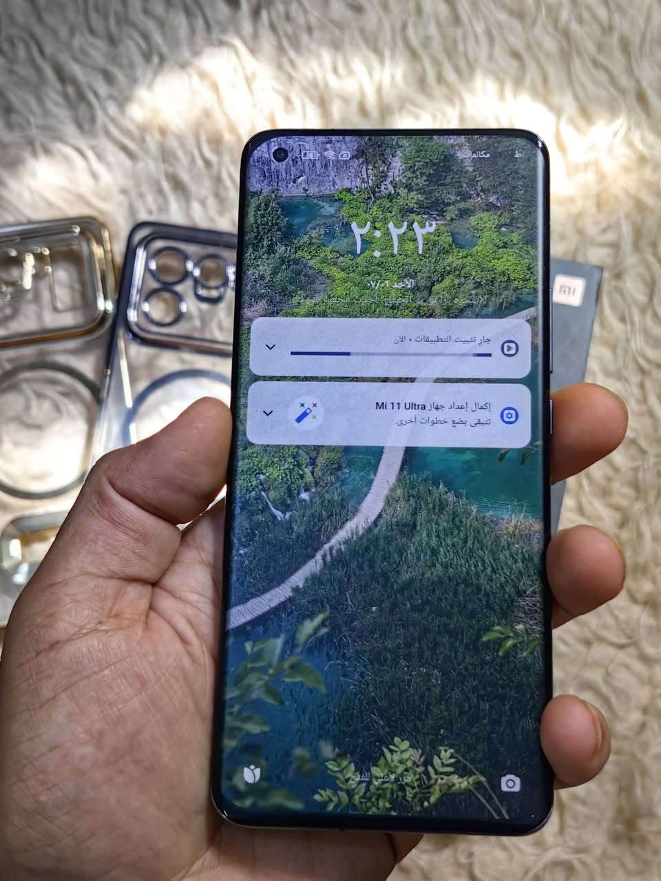 Mi 11 ultra
للمراوس او بيع  (( السعر خاص))
ذاكره 512 رام 12
ببجي 90 فريم
زوم 120 اكس حساس بواحد انج
كارتونته وكفراته كامل ملحقات
جهاز شخط مابيه تعتبر نفسك ماخذ جديد 
نظافه 10000 بال100
عنواني بغداد مدينة الصدر 
توصيل متوفر فقط بإعتماد 🔴


**إذا كنت صاحب هذا الإعلان وتريد حذفه لأي سبب، رجاءا أرسل رسالة إلى الدعم الفني**