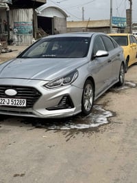 سوناته 2019 وارد أمريكي  فول مواصفات فتحه وبصمه وتحكمات كشن جلد استيرن...