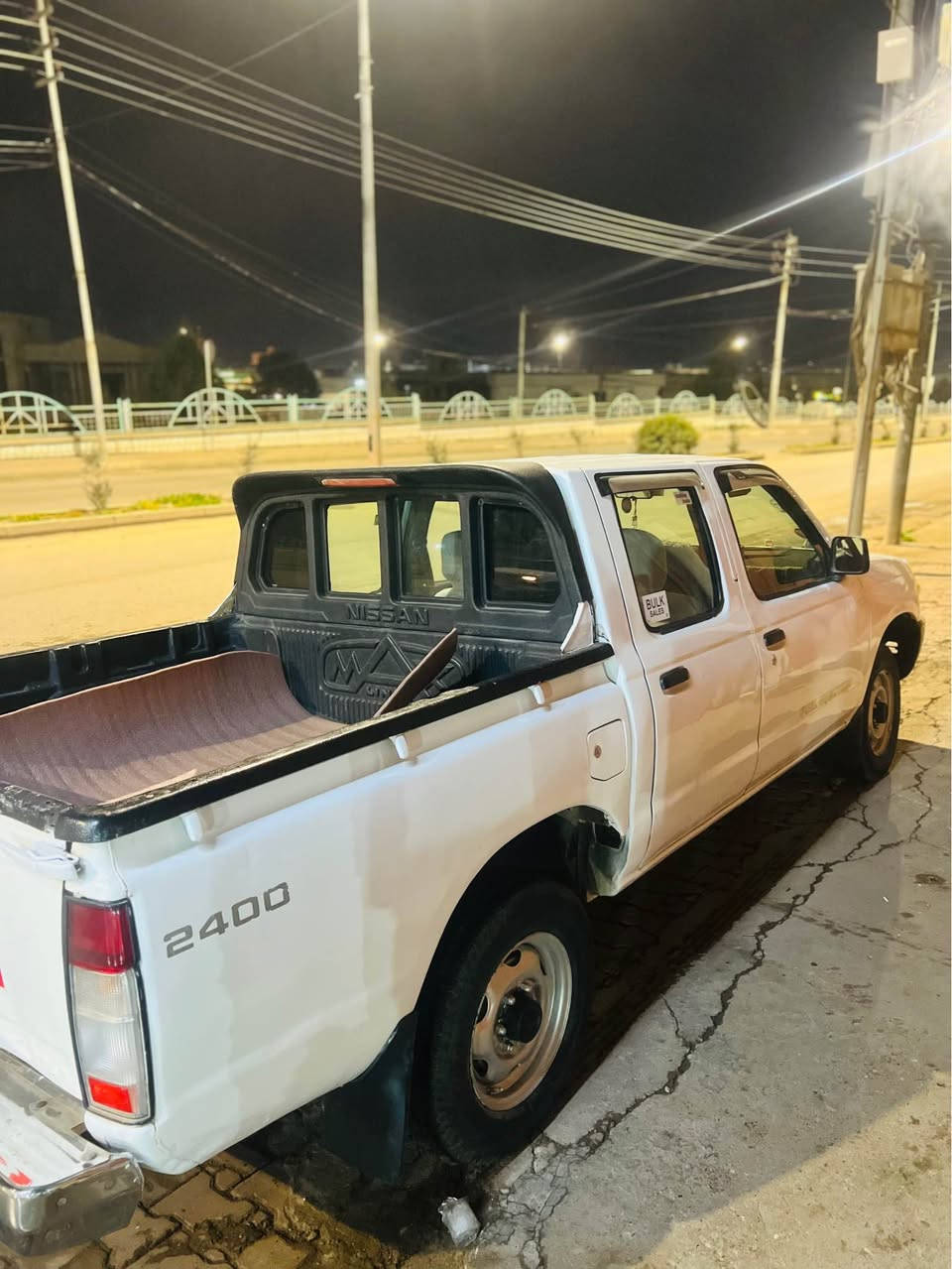 نیسان 2002تەبریدو پاوەر  ئاڕم پلاستیک سلێمانی داعمو لێدراوی نیە   ئاڕمو ئەوەلیاتو موسو بڕاوە بەشەرت فاقم تایەو یلی لۆکە  نوقسانی نیە بۆیاخە لەسەر ساقی هەیکەلی زۆر جوانەسعری 70گەڵا    گۆڕینەوەیش دەکەم شوێن سەیسادق
*********** حلبجة, السليمانية
