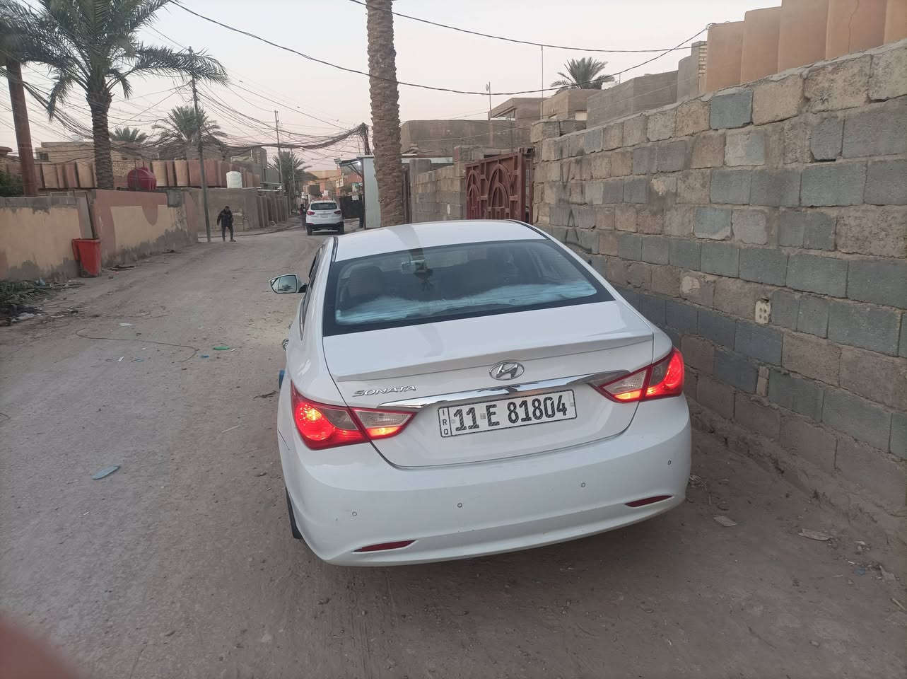 سوناتا خليجي ٢٠١٤ ومسجله بالسنويه ٢٠١٣ مكينه ٢٤٠٠ دوش رقم بغداد بيها بنيد مصبوغ وباب السايق مبدل وكاله والسونار موجود بالمنشور......
مري شفط 
تحكمات ستيرن 
شفتات كير
كرسي كهربائي 
شاشه وكامره اصليات
وباقي المواصفات معروفه 
السعر ١٢٥ وبيها مجال
مكاني الحصوه ***********
