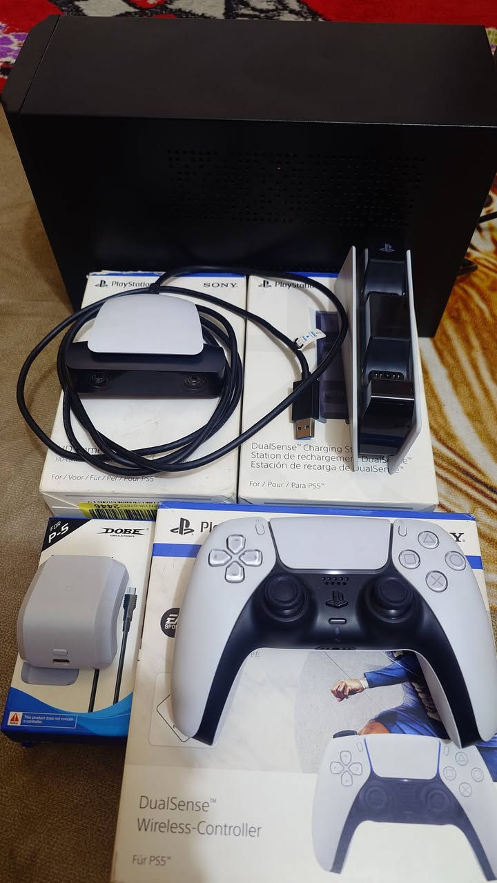 ملحقات بلي 5
يو بي اس nexxt حجم 3000 استخدام شهر السعر 85
جوستك بلي 5 اختد الجديدة شرط 75
شاحن جوستكات اصلي السعر 25
شاحن طوارء سوني 5 السعر 25
كامرا سوني 5 السعر 25 
العنوان بغداد اي استفسار عالرقم ***********
