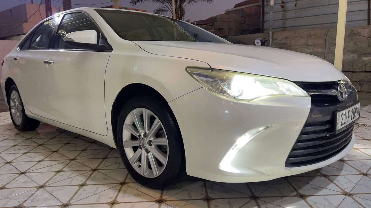 كامري  2016
للبيع او مرواس بسيارة اقل ال90ورقه
خليجي 
محرك 4 سلندر 2500 CC
ابيض صدفي 
5ويل كب الشركة 
برده كهرباء خلفيه
كشن كهرباء 
تشغيل بصمه 
ابواب بصمات 
بصمات الشركه 2 بيها
كامره بلاد خلفيه 
دبل گزوز
بريكABS
شاشه تاب 10انج فول اندرويد فيس ويز يوتيوب شيرت سوق بلي وإلى اخره 
كروز سرعه 
مرايه امتصاص الضوء 
اشاير بالمري 
لايت لد عالي ناصي كشاف كله لد ابيض 
حساس خلفي 
نضام ايكو اقتصادي تلقائي يعمل 
انارة ترحيب عند الاقتراب من السيارة 
دخول ذكي فتح ابواب 
داخل لونين كريمي واسود 
((بدون اي حادث))  بيها 3قطع صبغ اثر شمس  والباقي دبل كود شركة 
والسونار جديد مرفق بنهاية الصور 
رقم سليمانيه دولي بسمي شخصيا
تخم تاير أصلي حتى الاسبير 
صدر امامي خلفي جيد 
السيارة ليمتيد فول عدا فتحه 
كير و مكينه لوووك محرك digital  لك
بعد بيها تفاصيل ومواصفات مااعرفها
الانبار الخالدية (المظيق)
السعر155وبيها مجال 
***********
***********
