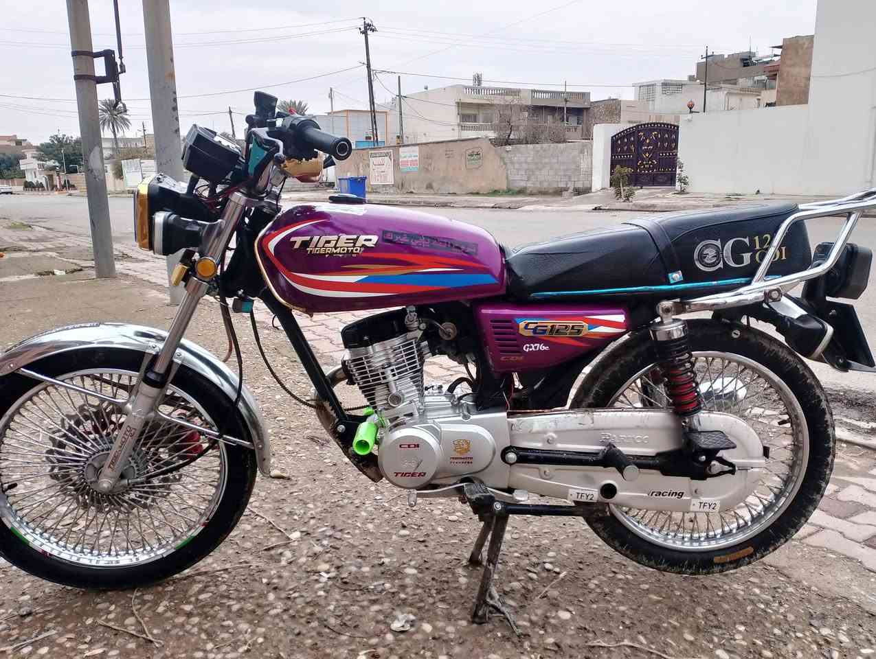 تايكر للبيع 4كير
 موديل 24
 كهربائيات وياله تايرات دبلات كلها بالشرط محرك بالشرط دراجه جديده لوك سعرها 525بيها مجال قليل كلها ع بلاد  خاص مفتوح *********** بي واتساب
