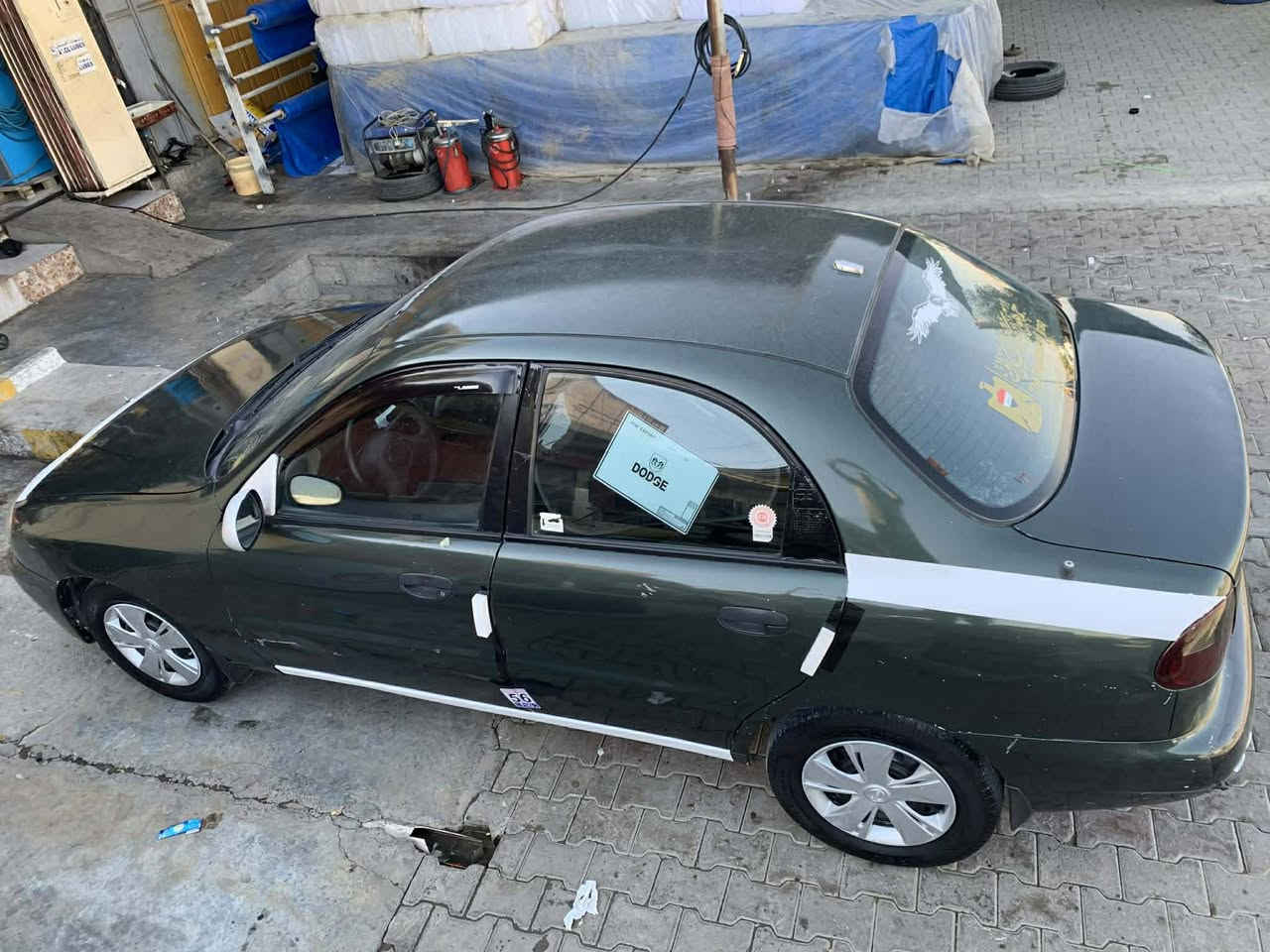 سياره دايو لانوس للبيع سعر٣٨ورقه بي مجال سنويه لحد٢٠٢٧ رقم ***********
