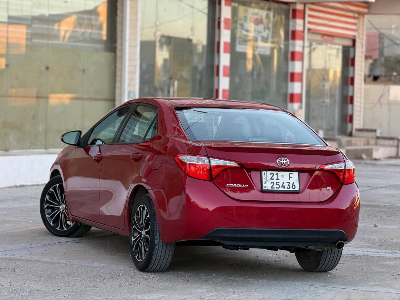 تويوتا كورلا موديل  S  2016🏎️
ضررها فقط حافت البونيد صور ضرر بالمنشور مع سونار
رقم سليمانيه بسمي (( ماشية 94 ))
محرك گير مكفولات ممفتوح 1800 محركها 

السعر. 132 $$بي مجال بسيط
   مكان ديالى/خانقين

‏📞 ***********‬ ‭

    مواصفات S / اشاره مري / ويل كب بلادي / شفتات استيرن / كامرا خلفية / تحكم استيرن / كروز السرعه / كشن جلد بعد اهواي موصفات ممذكوره 
▪️ علما السياره جديده وجاهزه مناقصها شي خناقين, ديالى
