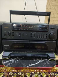 سوني • مسجل راديو • دبل كاسيت