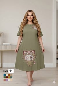 دشداشة كشمير • تطريز كامل • قياسات 2XL-5XL