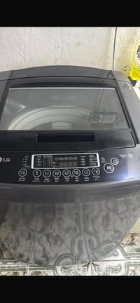 غساله أوتوماتيك حجم ١٦ كيلوو شركة الجي نضيفه استعمال قليل تغسل بطانيه ...