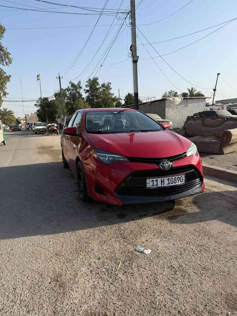 السلام عليكم كورلا ٢٠١٩ باسمي حادثها جاملغ خلفي وقبق جنطه ماشيه ٦٩ باسمي تحويل مباشر  مواصفات le  سعرها ١٢٨ وبيها مجال حك الجيه *********** السياره ٤ قطع صبغ سونار موجود المكان بغداد
